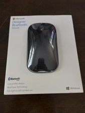 NEW Sealed Microsoft Designer Bluetooth Mouse Model 1679- Black picture