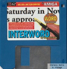 CU Amiga Coverdisk 62, Interword, Word Processor, Commodore Amiga - Floppy Disk picture