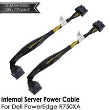 Lot of 2 New Dell PowerEdge R750XA GPU Cable 34 - 1x 12 Pin MRN6Y 0MRN6Y picture