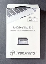 Transcend JetDrive Lite 330 64GB Expansion Card for MacBook Pro Retina 13'' NEW picture
