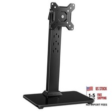 Small TV Stand & Monitor Mount for 13-34 Inch Screens, Single Monitor Stand picture