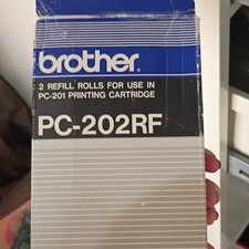 4 Brother PC-202RF Thermal Refill Rolls for Brother PC-201 Printing Cartridge picture
