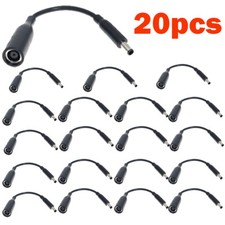 LOT 20  Power Charger Converter Adapter Cable For DELL small Tips 7.4mm To 4.5mm picture