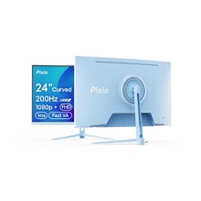 PXC248 Wave Blue 24 inch 200Hz Refresh Rate FHD 1080p Resolution 1500R Curve Fas picture