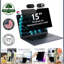 15 Inch Privacy Filter for MacBook Air, Magnetic Installation, Scratch Resistant picture