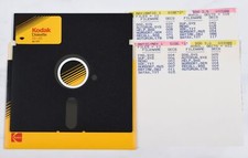 Vtg Kodak Computer Floppy Disk-Collectible, Untested, As-Is, Atari, Antic May 88 picture