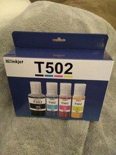 OS Inkjet T502 Refill Bottles Set Of 4 New Ink picture