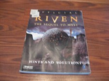 Riven The Sequel of Myst Hints and Solution Guide - No Game picture
