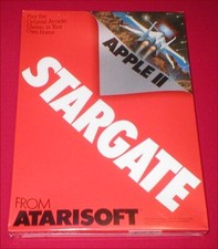 Defender II: Stargate for the Apple II II+ IIe IIc IIgs Computer NEW SEALED picture