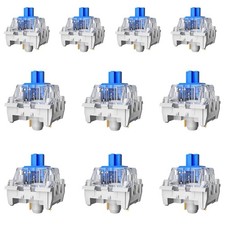 ZhouWang 72PCS Blue Click Switch,Clicker for 3D Prints 、Gaming Keyboards. picture