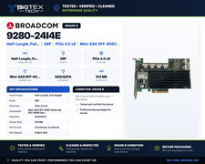 LSI MegaRAID 9280-24I4E 6Gb/s 28-Port SAS SATA RAID Controller 512MB PCIe picture