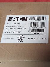 Eaton ePDU PN: EPBZ75 14 Outlets, 15-ft cord, 120V/15A, Black picture