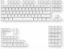 131 Keys PBT Keycaps Set, Double Shot Shine Through Backlit Key Caps, OEM Pro... picture