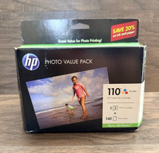 Genuine HP 110 Q8700BN Photo Value Pack Tri Color Cartridge OEM NEW picture