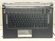 GENUINE DELL ALIENWARE M17 R4 PALMREST US Backlit KEYBOARD 06N1JW 6N1JW 531 picture