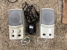 NOS Cambridge SoundWorks SBS52 Creative Multimedia PC Speakers tested picture