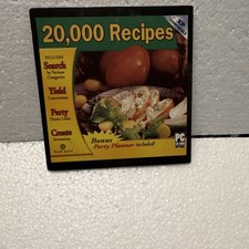 Swift Jewel 20,000 Recipes PC CD-ROM Cooking Software with Bonus Party Planner picture