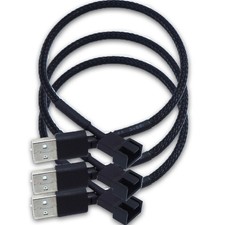 3Pcs Reusable Fan Connect Cable USB to 4 Pin Adapter for Pc Cooling Fans picture