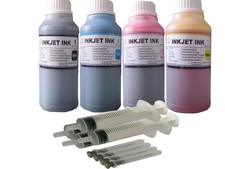 4x250ml ND® Dye Refill Inks for Brother LC10e LC41/51/61/65/71/75/79/101/103/105 picture