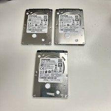 3x Toshiba Laptop HD - 7200RPM - 500GB SATA HDD - Working Pulls picture