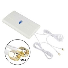 88dBi 4G LTE Antenna WiFi Signal Booster 700MHz-2600MHz Dual MIMO 2M Cable SMA picture
