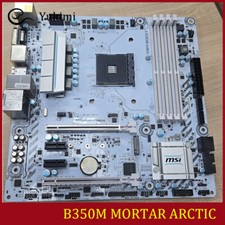 FOR MSI B350M MORTAR ARCTIC DDR4*4 AMD 64GB HDMI DVI-D DisplayPort Ｍotherboard picture