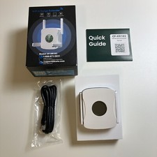 Techtex 2400Mbps WiFi 6 Extender Signal Booster 10K Sq.Ft 5x Fast 5GHz Dual-Band picture
