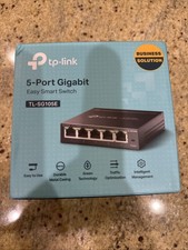 TP-Link TL-SG105E 5-Port Gigabit Easy Smart Switch - NEW picture