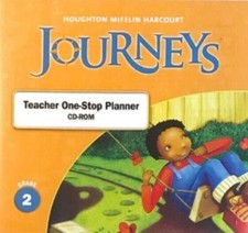 Houghton Mifflin Harcourt Texas Journeys: Teacher One-Stop Planner Grade 2 PC CD picture