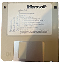 Microsoft Windows 98 Setup Boot Disks  (3-1/2