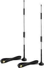 2x 4G LTE Aerial Antenna 5dBi SMA Male Magnetic Base for Mobile Broadband Modem picture