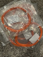 LOT OF 5 - Fiber Patch 3M LC-SC orange Multimode OM1 picture