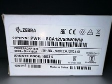 ZEBRA SAWA-56-41612A Power Supply Adapter 12V 4.16A 50W w/P.Cord - GENUINE picture