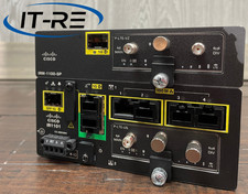 Cisco Catalyst IR1101-K9 Industrial Router w/ IRM-1100-SP Module IR1101-A-K9 picture