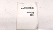 Nice Commodore Personal Computer Guide PC-10 III PC-20 Manual Old Vintage picture