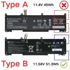 Genuine 51.3Wh RH03XL Battery For HP Probook 445 G10 G11 450 G9 G10 M73472-005 picture