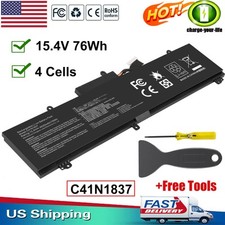 ✅C41N1837 Battery For ASUS ROG Zephyrus G15 GA502 M15 GU502G S15 GX502 76Wh NEW picture