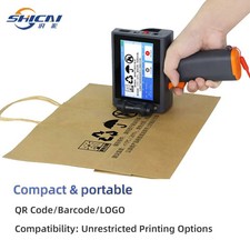 Handheld Inkjet Coder 12.7mm Fast Dry Solvent Ink for Metal Plastic picture