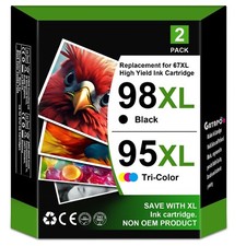 High Yield 98XL 95XL Ink Cartridge Compatible for Photosmart D5069 picture