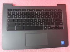 OEM Dell Chromebook 13.3” 13 7310 Palmrest w/TouchPad Keyboard & Speakers 3FDT7 picture