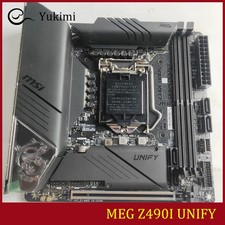 🎉FOR MSI MEG Z490I UNIFY LGA 1200 DDR4*2 64GB HDMI Mini-ITX Motherboard tested picture