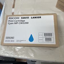 Genuine Ricoh 841721 Cyan Ink Cartridge - NEW SEALED picture