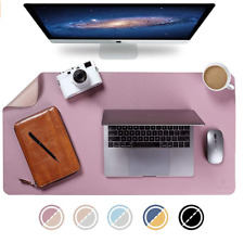 Multifunctional Office Desk Pad Dual-Sided PU Leather Mat Waterproof Mouse Pad   picture