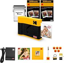 KODAK Mini 3 ERA 4PASS Portable Photo Printer (Yellow, Mini 3 ERA, Printer + NEW picture