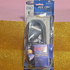 Belkin Pro Series IEEE 1284 DB25 Parallel Male to Male Printer Cable 6ft picture