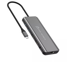 j5create JCD398 USB-C Dual 4K HDMI Mini Dock Station 10Gbps Windows & MacOS™ picture