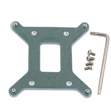 Metal LGA1700 Motherboard Backplate, CPU Radiator Base Heatsink Mounting Backpla picture