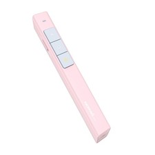 Wireless Presentation Clicker Remote with Pointer for PowerPoint - Pink picture