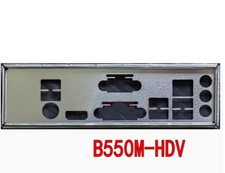 Shield I/O IO Backplate For ASRock B550M-HDV Motherboard picture