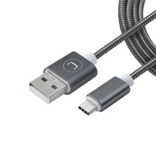 Cable Type C 2.0 Stainless Steel Cable Grey  1m / 3ft picture